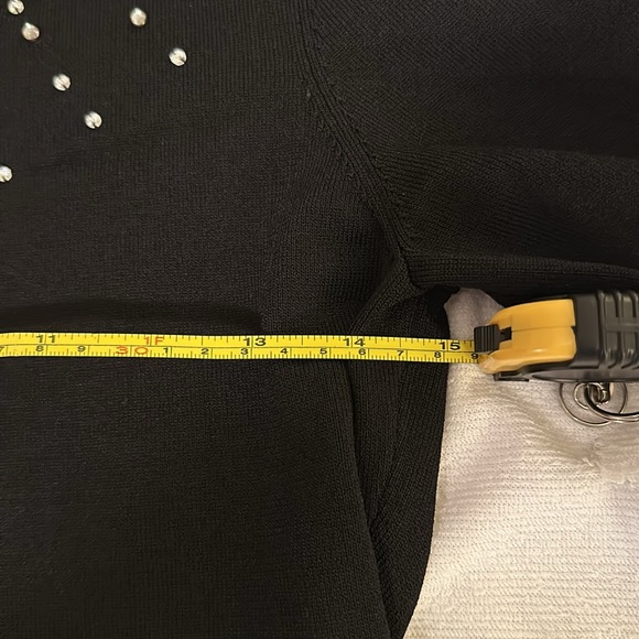 White House Black Market black sweater  size SP - Picture 7 of 8